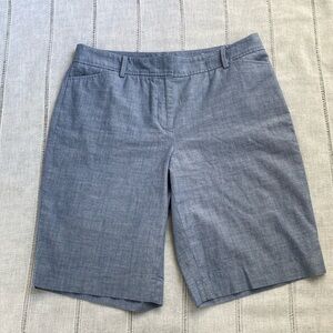 Talbots Chambray Newport perfect shorts.